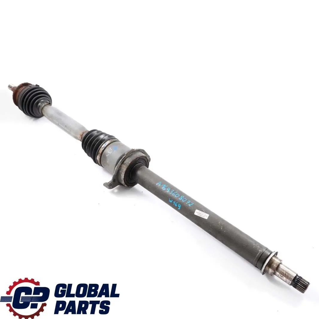 Mercedes-Benz W169 A160 CDI Front Right O/S Axle Drive Half Shaft to with Part number A1693608072 Mercedes-Benz W169 A160 CDI Front Right O/S Axle Drive Half Shaft - SKU A1693608072 - Part number A1693608072