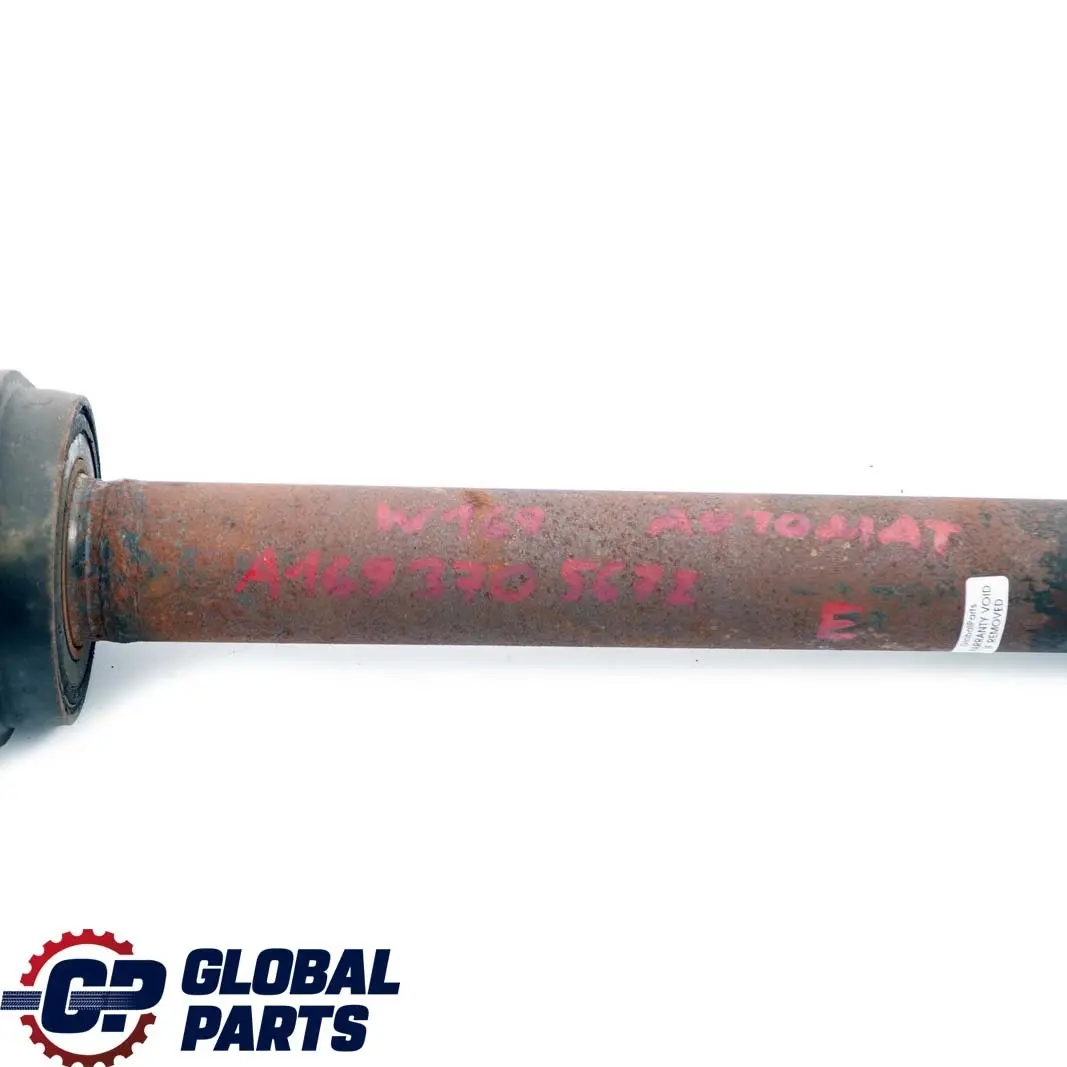 Eje delantero derecho de transmisión para Mercedes W169 W245 con número de pieza A1693705672 Mercedes W169 W245 Eje delantero derecho de transmisión - SKU A1693705672 - Número de pieza A1693705672