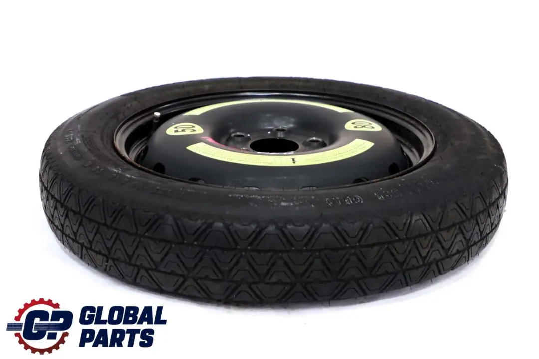 Ruota Scorta Mercedes W169 W245 Acciaio R16 Pneumatico 125/90 per con numero di parte A1694000802 Ruota Scorta Mercedes W169 W245 Acciaio R16 Pneumatico 125/90 - SKU A1694000802 - Numero di parte A1694000802