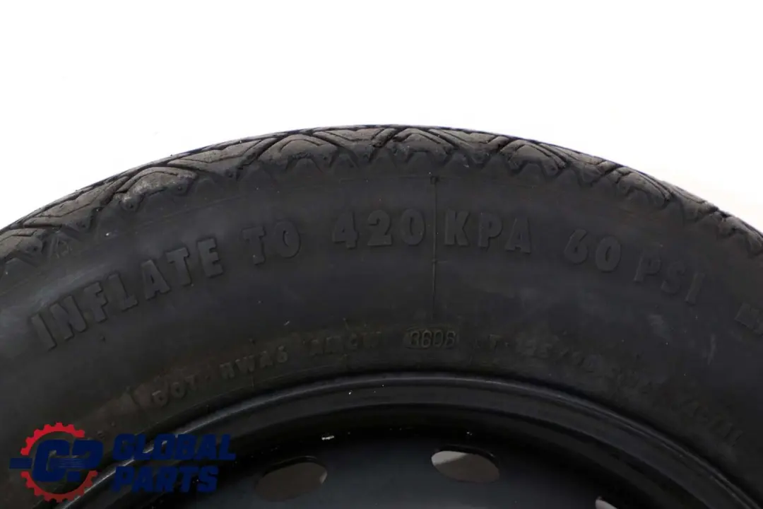  Roue De Secours Mercedes W169 W245 Compact Steel R16 Tyre 125/90 - SKU A1694000802 - Numéro de pièce A1694000802