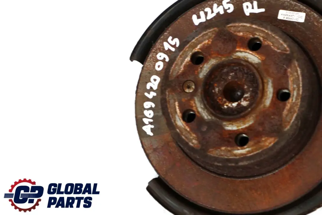 Mercedes W245 Disco Freno Sospensione Posteriore Mozo Ruota Sinistro - SKU A1694200915 - Numero di parte A1694200915