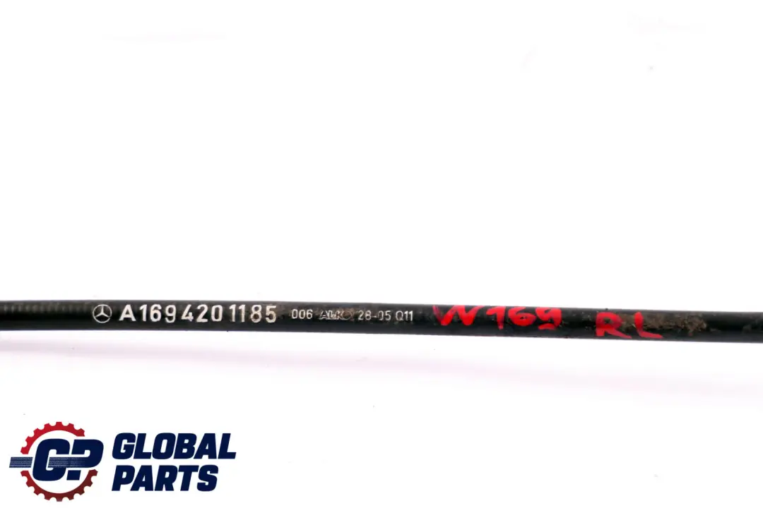 Mercedes A Classe B W169 W245 Cable de Frein a Main Lateralement Arriere Gauche - SKU A1694201185 - Numéro de pièce A1694201185