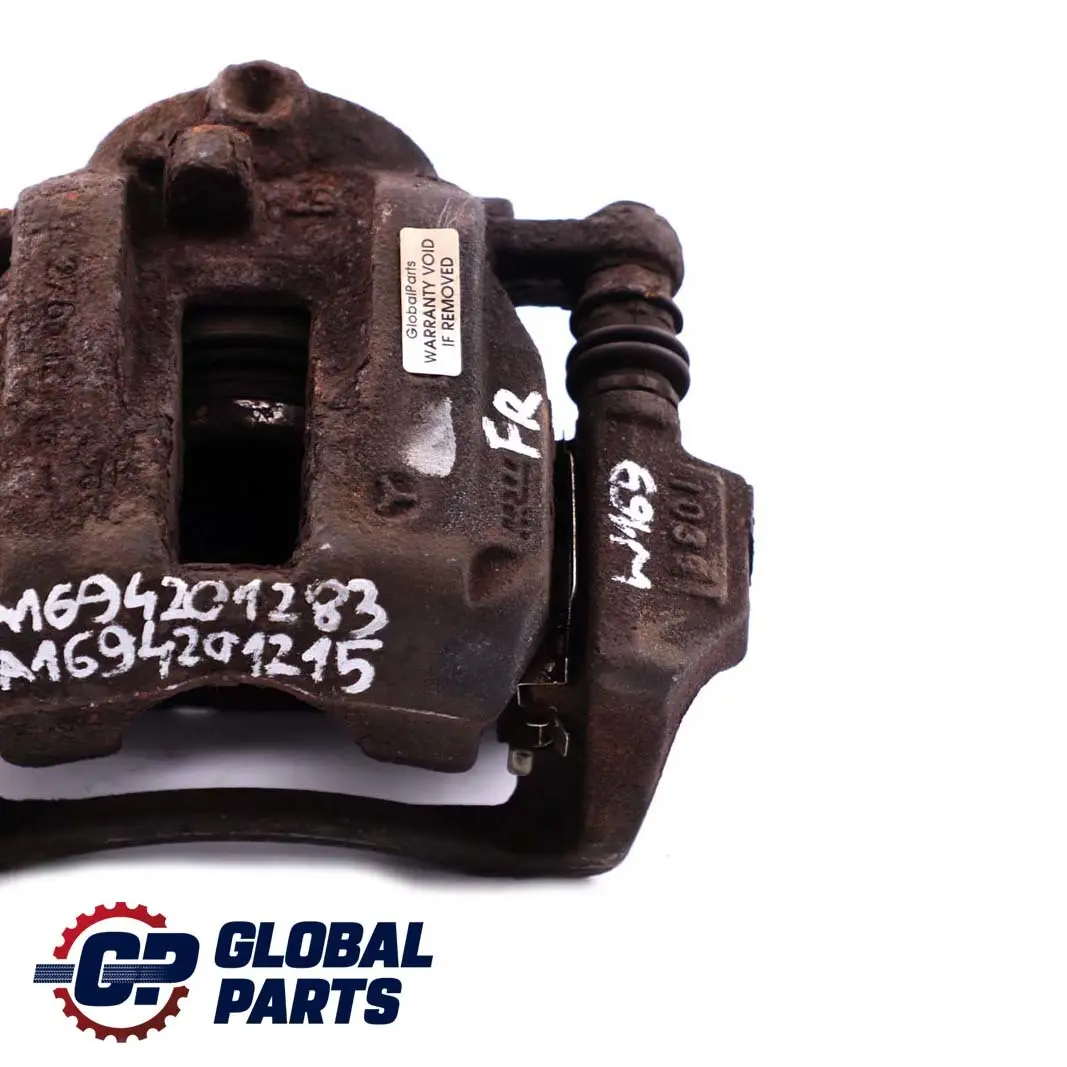 Brake Caliper Wheel Brake Unit 276x12 Front Right O/S to Mercedes W169 with Part number A1694201283 Mercedes W169 Brake Caliper Wheel Brake Unit 276x12 Front Right O/S - SKU A1694201283 - Part number A1694201283