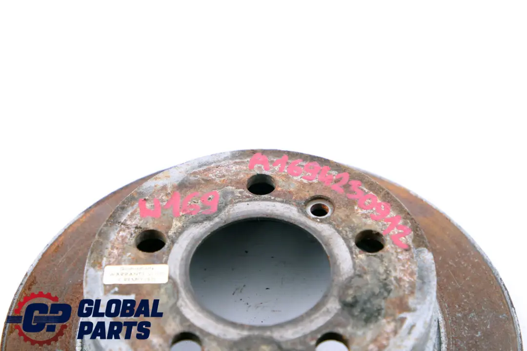 Tarcza Hamulcowa Tylna Tył do Mercedes W169 W245 o numerze A1694230912 Mercedes W169 W245 Tarcza Hamulcowa Tylna Tył - SKU A1694230912 - Numer Części A1694230912