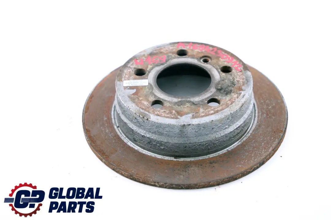 Rueda Trasera Izquierda Derecha Disco De Freno para Mercedes B W169 W245 con número de pieza A1694230912 Mercedes B W169 W245 Rueda Trasera Izquierda Derecha Disco De Freno - SKU A1694230912 - Número de pieza A1694230912