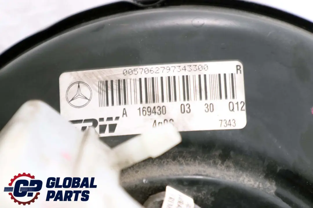 Mercedes-Benz A B Class W169 W245 Brake Servo Master Cylinder A1694300330 to with Part number A1694301230 Mercedes-Benz A B Class W169 W245 Brake Servo Master Cylinder A1694300330 - SKU A1694301230 - Part number A1694301230
