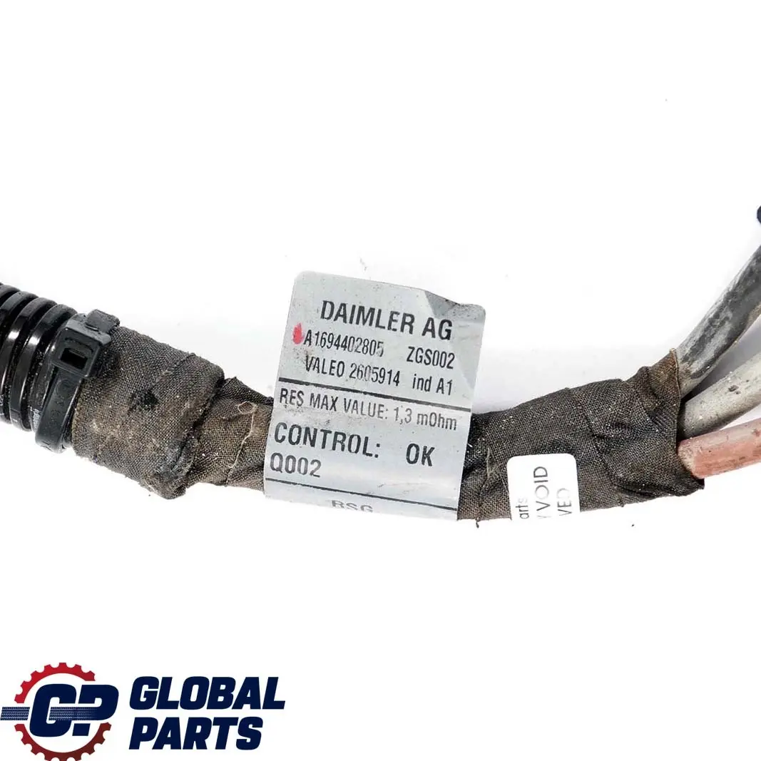  Mercedes-Benz A B W169 W245 Essence Demarreur Generateur Cable - SKU A1694402805 - Numéro de pièce A1694402805