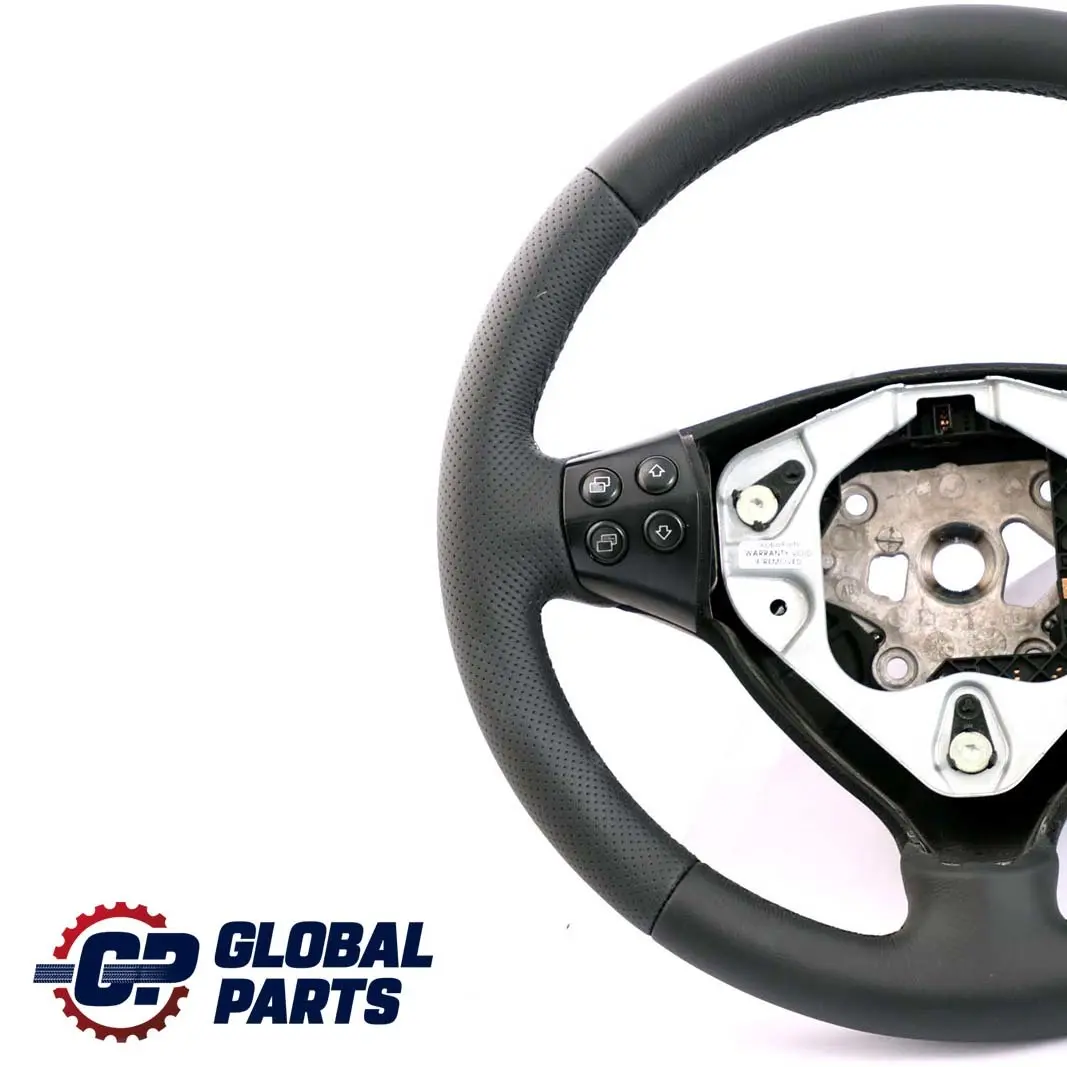 Mercedes-Benz A-Class W169 NEW Black Leather Steering Wheel with Black Threads to with Part number A1694600403 Mercedes-Benz A-Class W169 NEW Black Leather Steering Wheel with Black Threads - SKU A1694600403-1 - Part number A1694600403