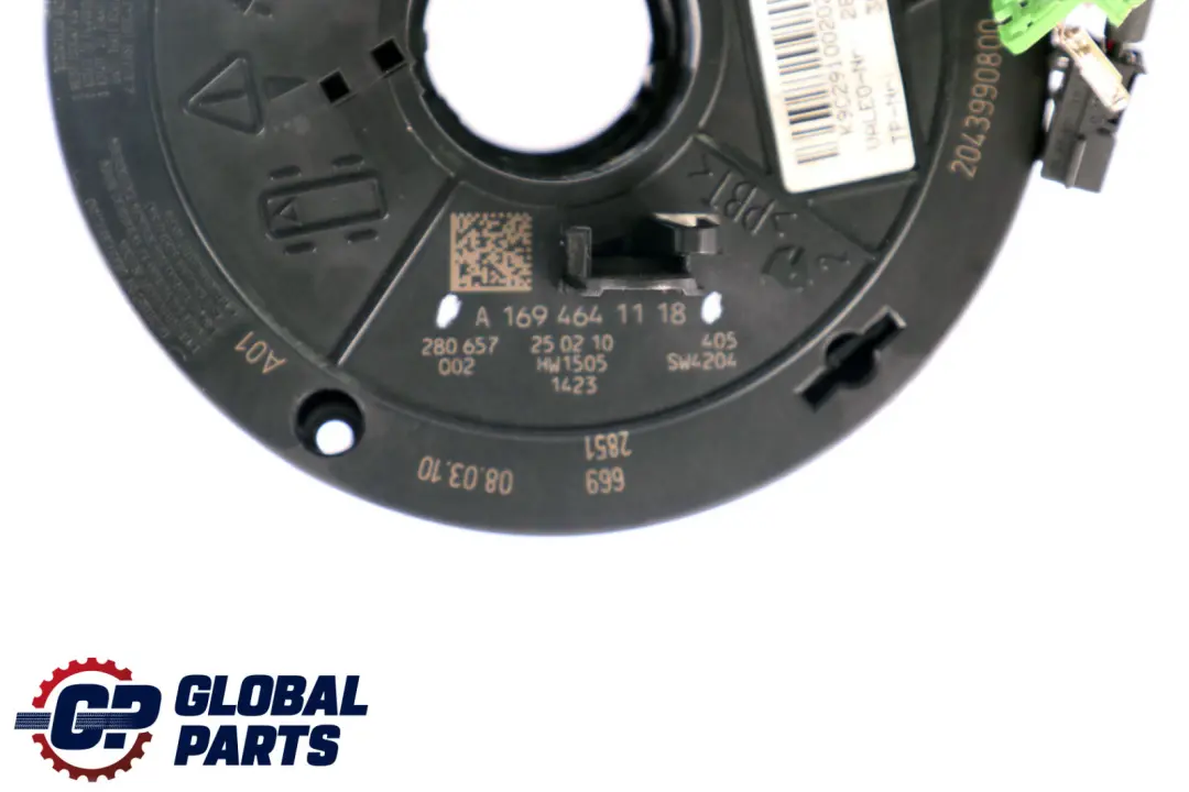 Steering Angle Sensor Slip Ring Squib to Mercedes W169 W245 W203 with Part number A1694641118 Mercedes W169 W245 W203 Steering Angle Sensor Slip Ring Squib - SKU A1694641118 - Part number A1694641118