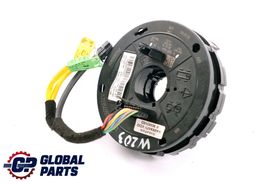 Mercedes A B C W169 W245 W203 Steering Angle Sensor Slip Ring Squib - SKU A1694641118 - Part number A1694641118