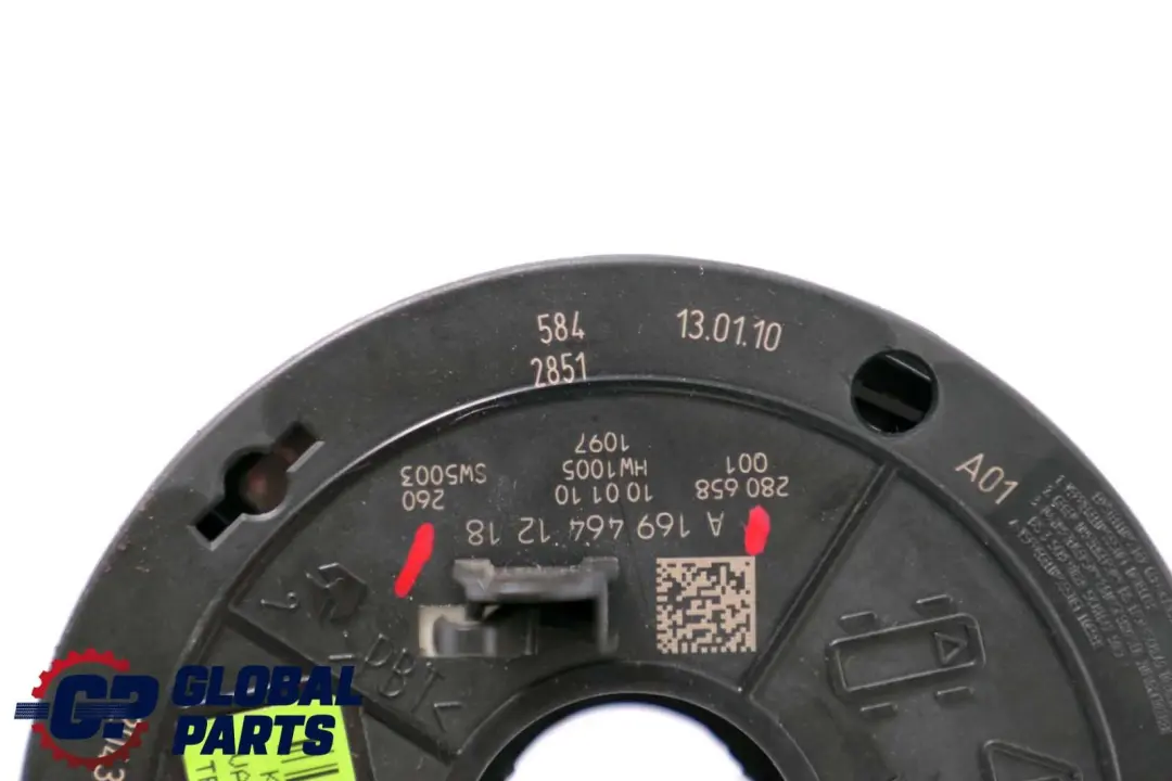 Mercedes-Benz A B C W169 W245 W203 Schleifring Wickelfeder Sensor für mit Teilenummer A1694641218 Mercedes-Benz A B C W169 W245 W203 Schleifring Wickelfeder Sensor - SKU A1694641218 - Teilenummer A1694641218