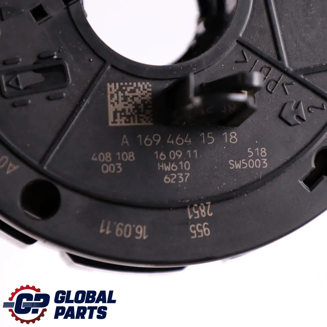 Steering Wheel Angle Sensor Slip Ring Squib to Mercedes A-Class W169 with Part number A1694641518 Mercedes A-Class W169 Steering Wheel Angle Sensor Slip Ring Squib - SKU A1694641518 - Part number A1694641518