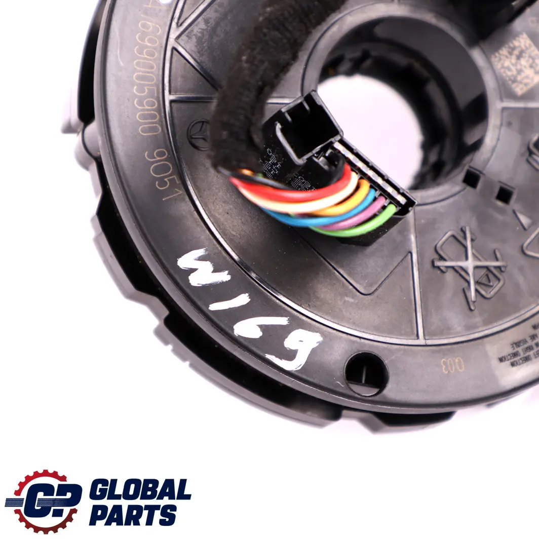 Sensor de ángulo del volante Slip Ring Squib para Mercedes W169 con número de pieza A1694641518 Mercedes W169 Sensor de ángulo del volante Slip Ring Squib - SKU A1694641518 - Número de pieza A1694641518