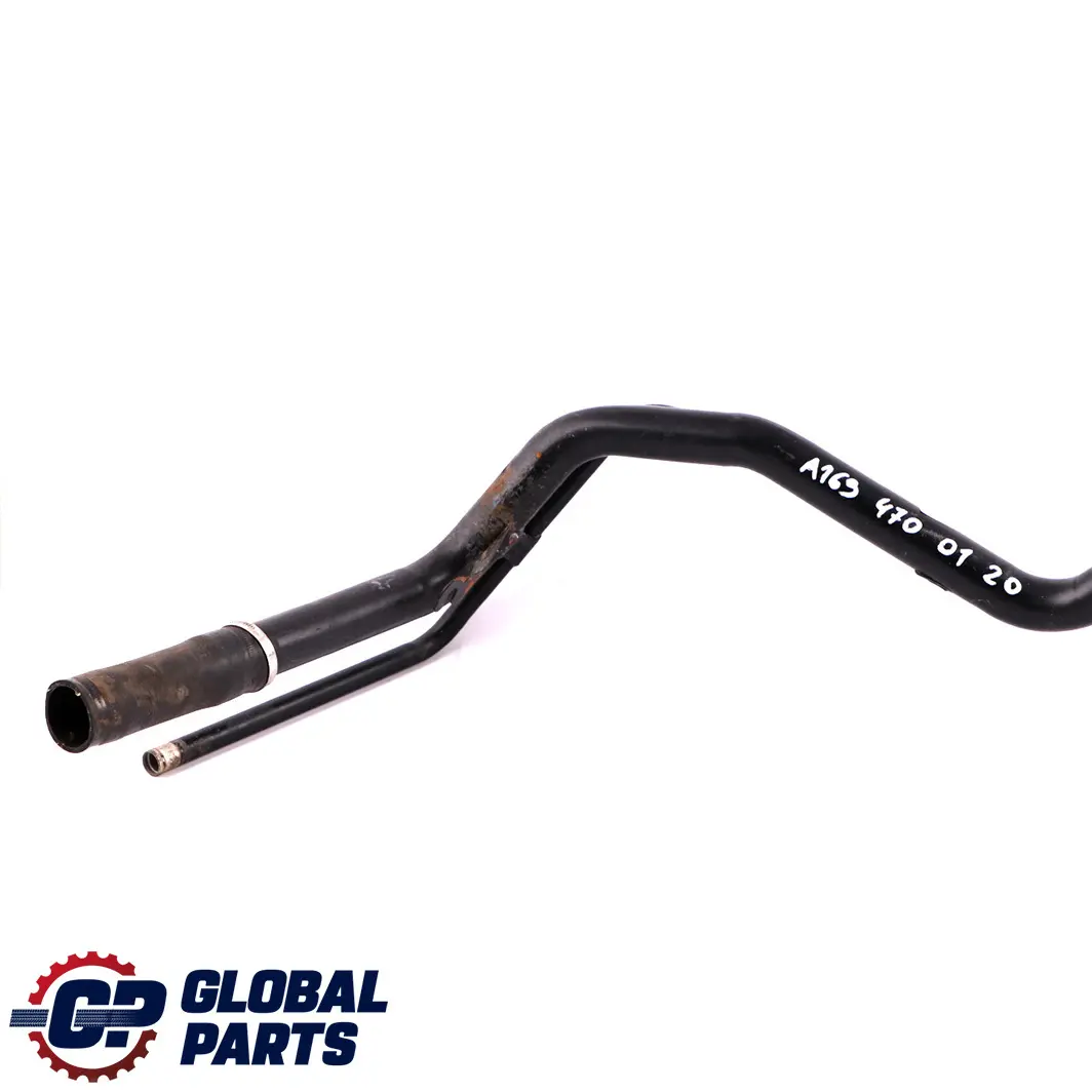 Mercedes-Benz B-Class W245 Fuel Tank Filler Neck Pipe Hose Line to with Part number A1694700120 Mercedes-Benz B-Class W245 Fuel Tank Filler Neck Pipe Hose Line - SKU A1694700120 - Part number A1694700120