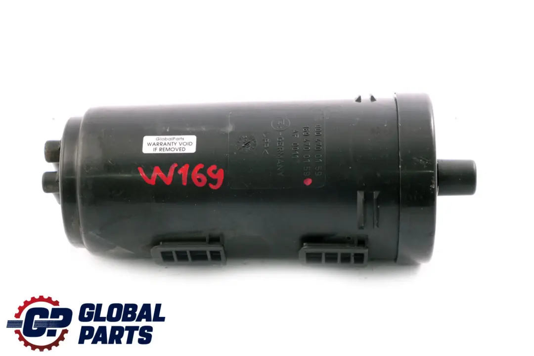 Class W169 W245 Activated Charcoal Canister Filter to Mercedes A B with Part number A1694700159 Mercedes A B Class W169 W245 Activated Charcoal Canister Filter - SKU A1694700159 - Part number A1694700159