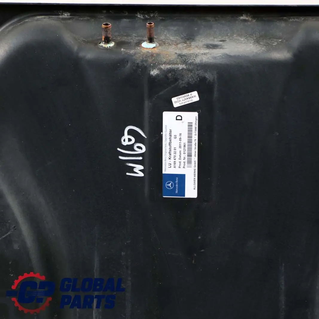  Mercedes-Benz A-Class W169 160 CDI Fuel Tank Diesel - SKU A1694702201 - Part number A1694702201