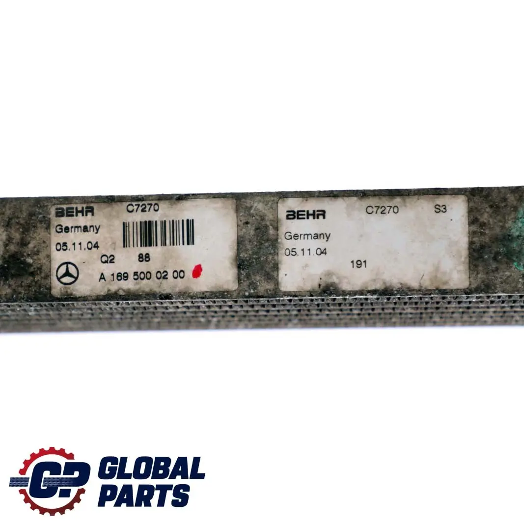 Gearbox Oil Cooler Automatic to Mercedes W169 W245 with Part number A1695000200 Mercedes W169 W245 Gearbox Oil Cooler Automatic - SKU A1695000200 - Part number A1695000200