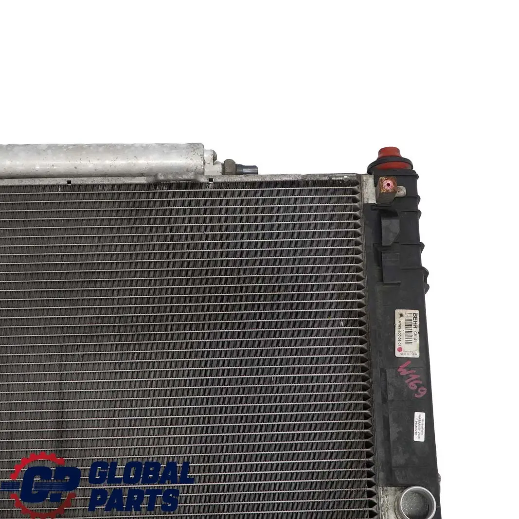 Mercedes-Benz A B Class W169 W245 Water Cooling Coolant Radiator to with Part number A1695000504 Mercedes-Benz A B Class W169 W245 Water Cooling Coolant Radiator - SKU A1695000504 - Part number A1695000504
