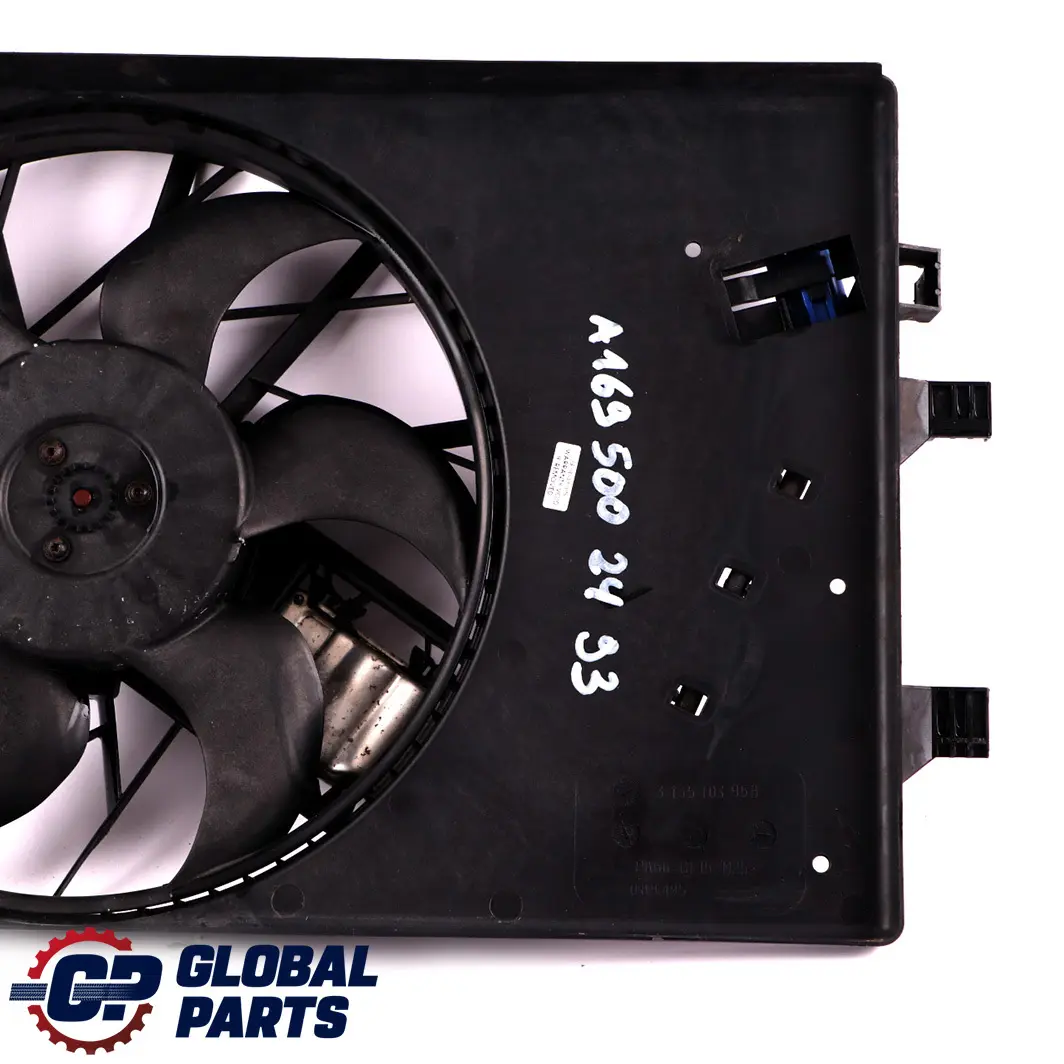 Mercedes A B W169 W245 Motor Refrigeración Radiador Ventilador - SKU A1695002493 - Número de pieza A1695002493
