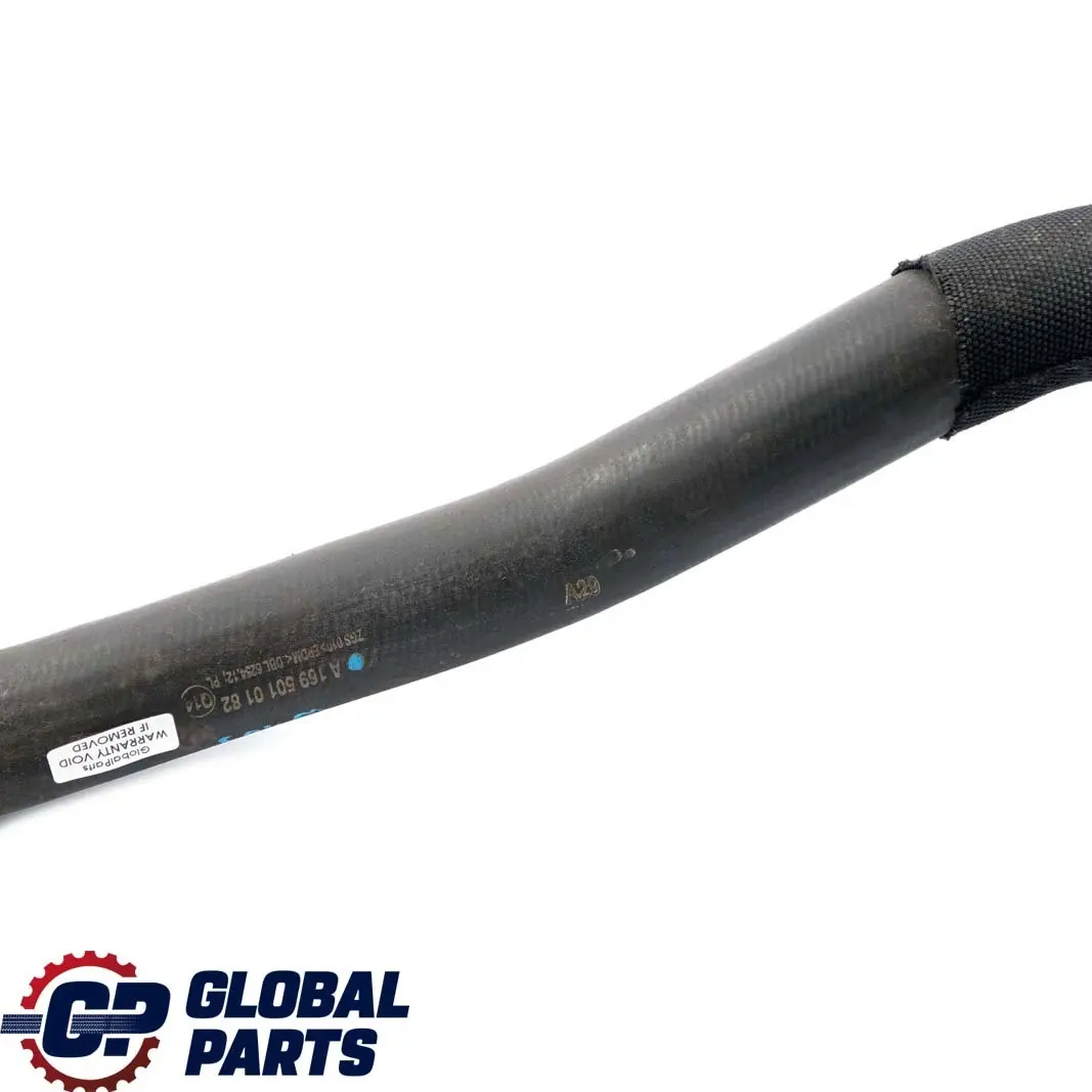 Refrigerador de Agua Manguera Inferior para Mercedes W169 W245 con número de pieza A1695010182 Mercedes W169 W245 Refrigerador de Agua Manguera Inferior - SKU A1695010182 - Número de pieza A1695010182