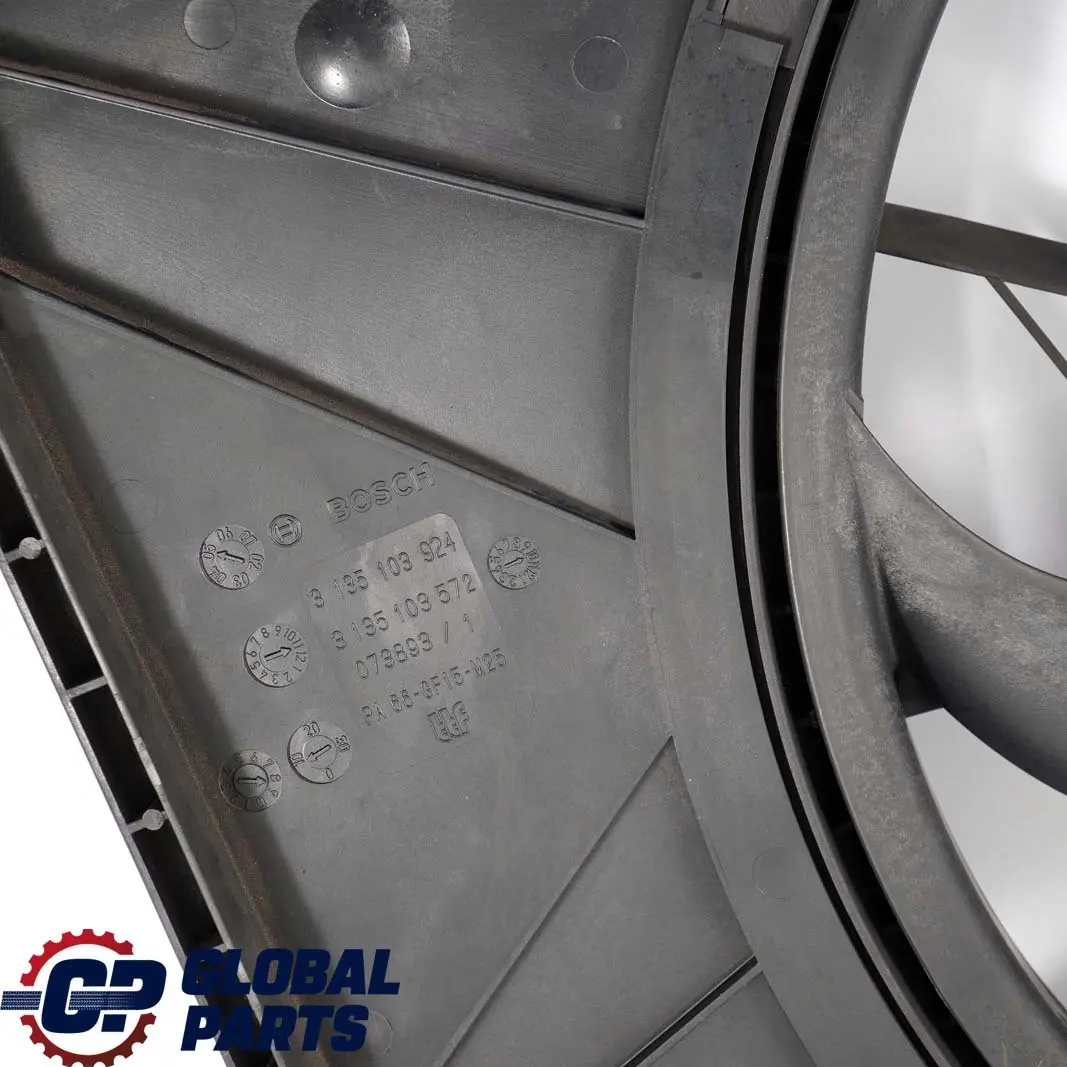 Mercedes W169 W245 Refrigeración Del Motor Ventilador Del Radiador - SKU A1695050255 - Número de pieza A1695050255