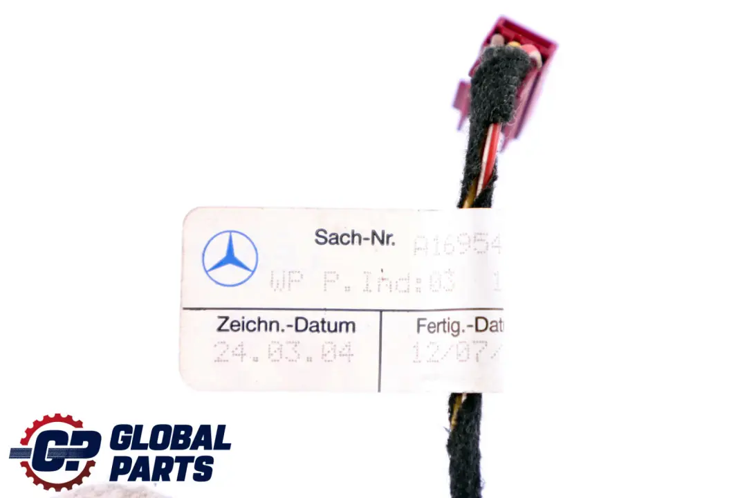 Regensensor Lichtsensor Steuergerät Kabel für Mercedes W169 W245 mit Teilenummer A1695401006 Mercedes W169 W245 Regensensor Lichtsensor Steuergerät Kabel - SKU A1695401006 - Teilenummer A1695401006