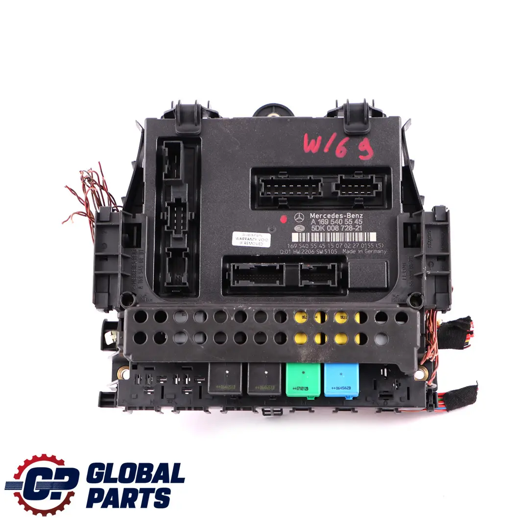 *Mercedes-Benz A-Class W169 Body Control Unit Module SAM to with Part number A1695405545 *Mercedes-Benz A-Class W169 Body Control Unit Module SAM - SKU A1695405545 - Part number A1695405545
