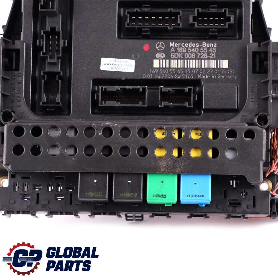 *Mercedes-Benz A-Class W169 Body Control Unit Module SAM to with Part number A1695405545 *Mercedes-Benz A-Class W169 Body Control Unit Module SAM - SKU A1695405545 - Part number A1695405545