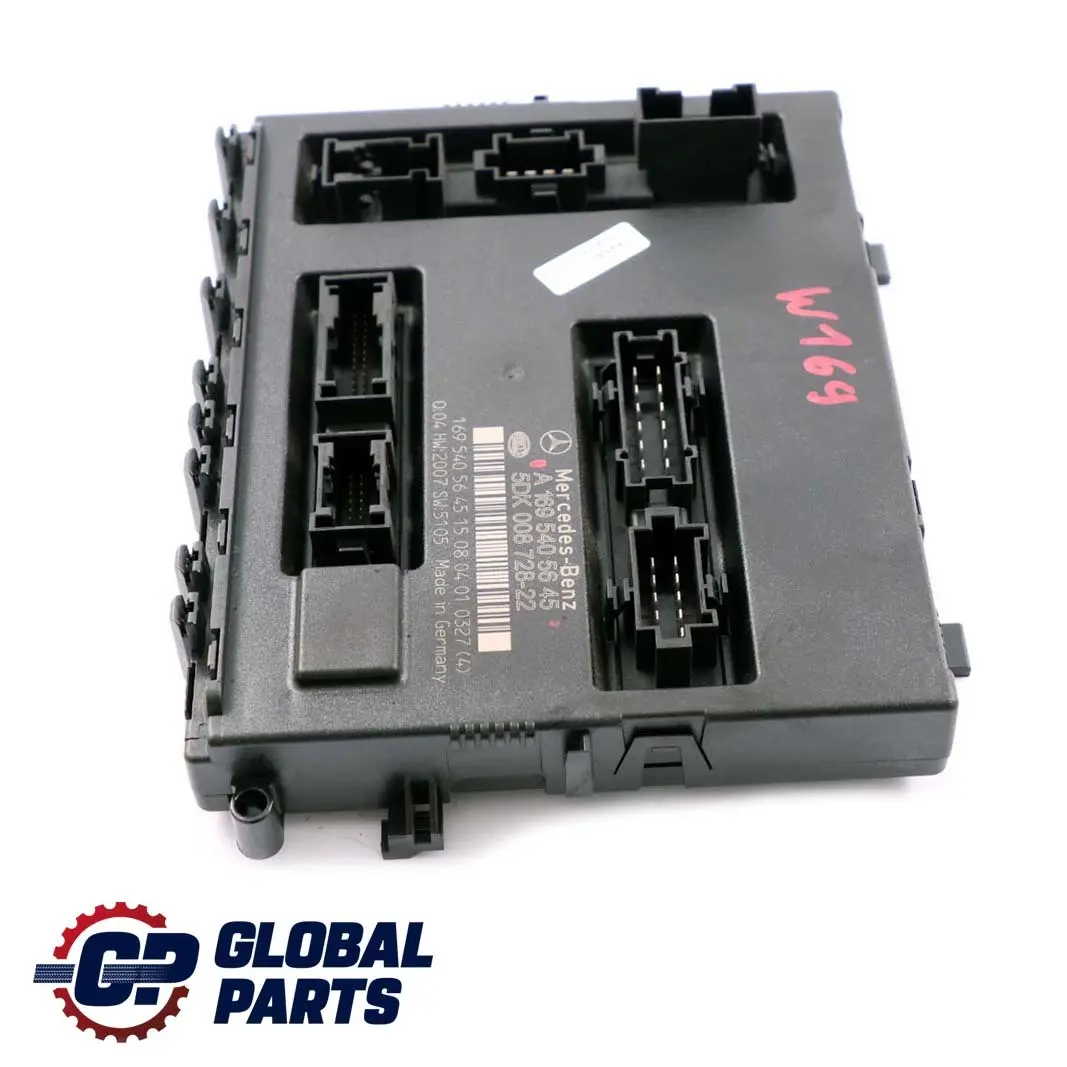  Mercedes-Benz Clase A W169 SAM Módulo de Control Fusibles - SKU A1695405645 - Número de pieza A1695405645