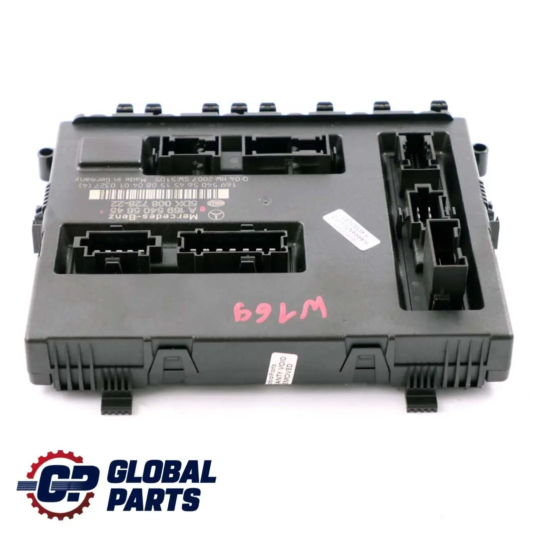 Mercedes W169 SAM Module de contrôle Boîte à fusibles - SKU A1695405645 - Numéro de pièce A1695405645