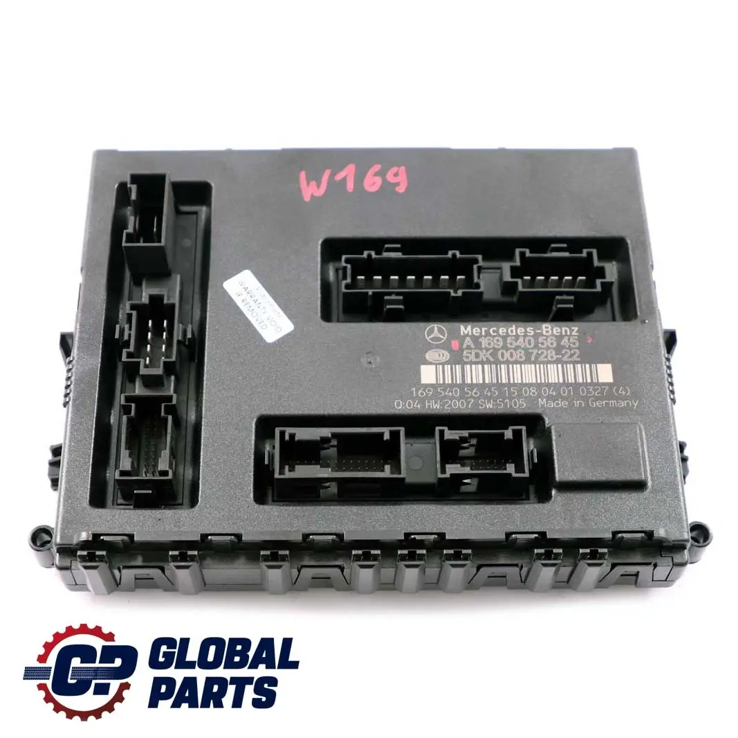 Mercedes W169 SAM Control Module Fuse Box Unit - SKU A1695405645 - Part number A1695405645