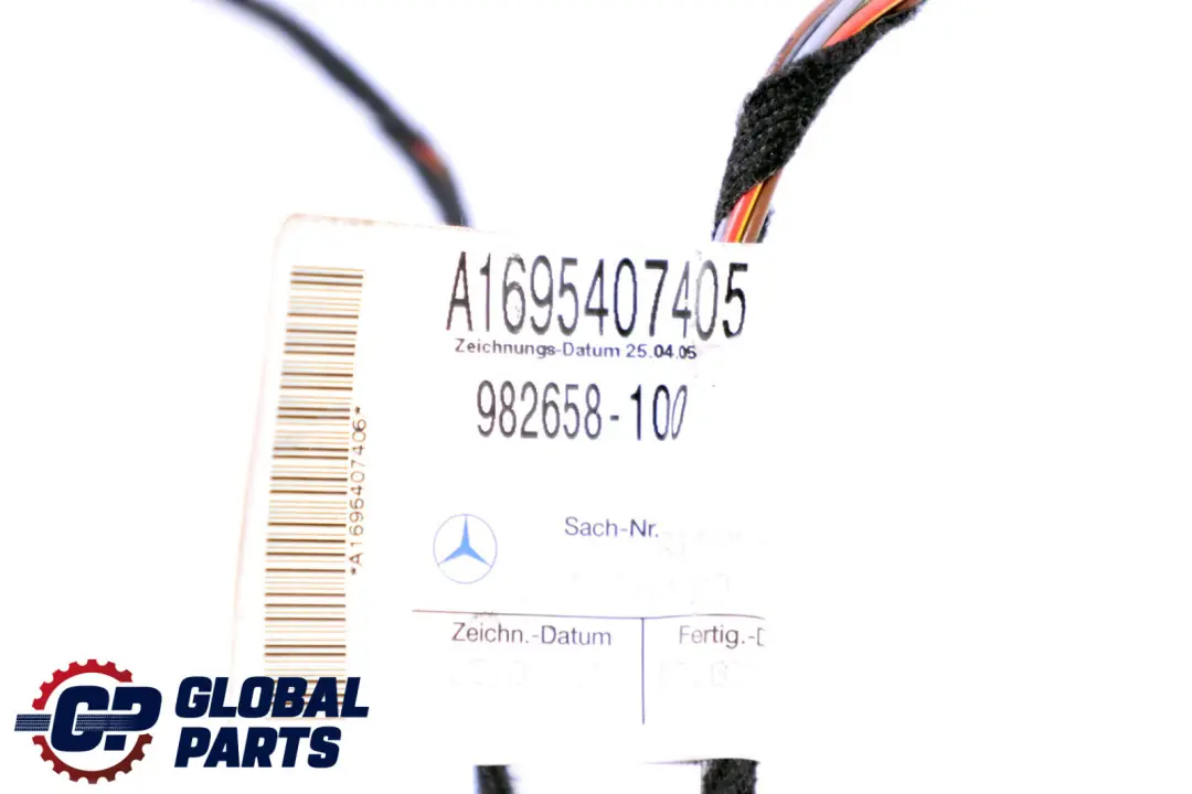 Mercedes A-Class W169 Wiring Loom Cable Door Front Left Right N/O/S - SKU A1695407405 - Part number A1695407405