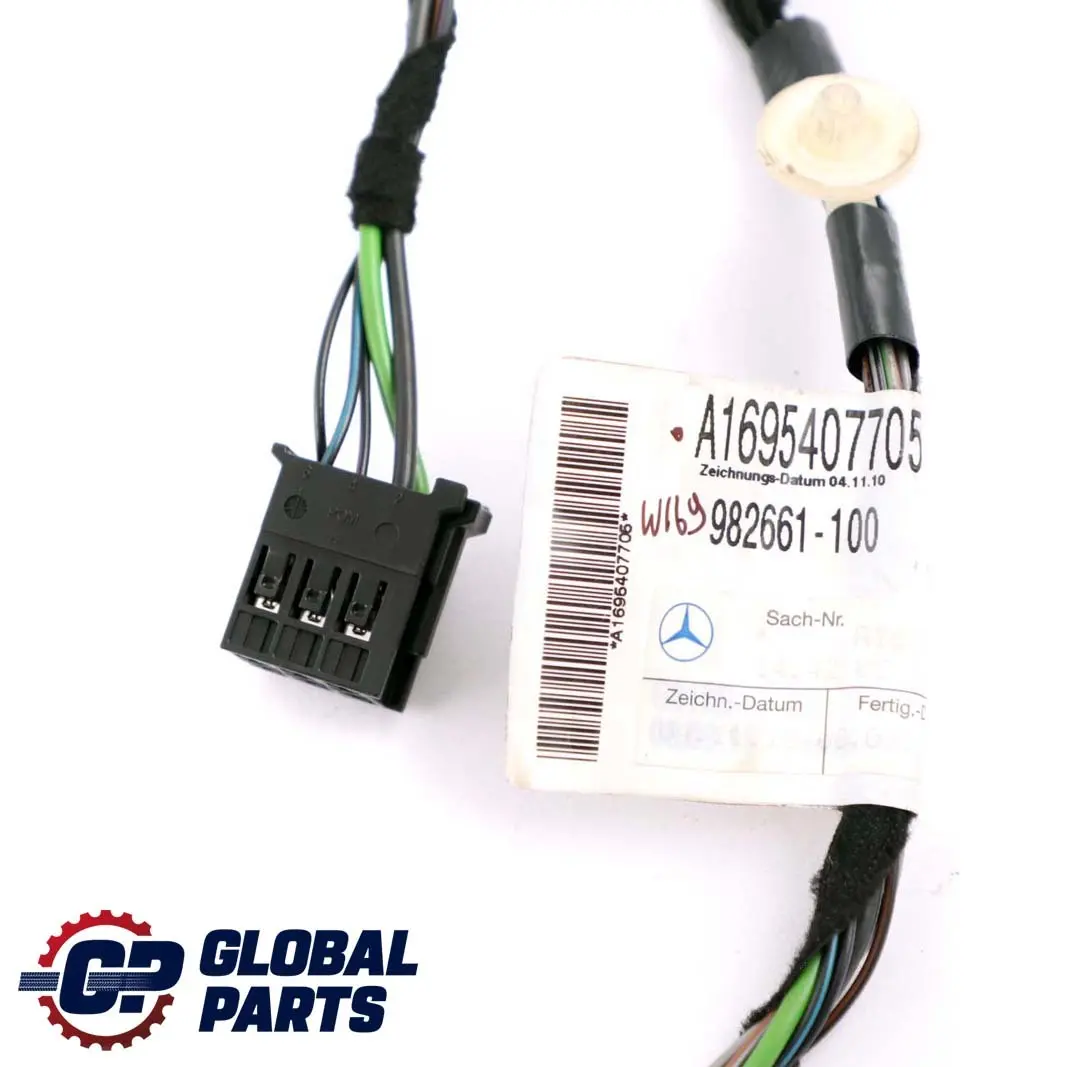 Mercedes-Benz A B W169 W245 Door Cable Harness Wiring Loom Front Left N/S to with Part number A1695407705 Mercedes-Benz A B W169 W245 Door Cable Harness Wiring Loom Front Left N/S - SKU A1695407705 - Part number A1695407705