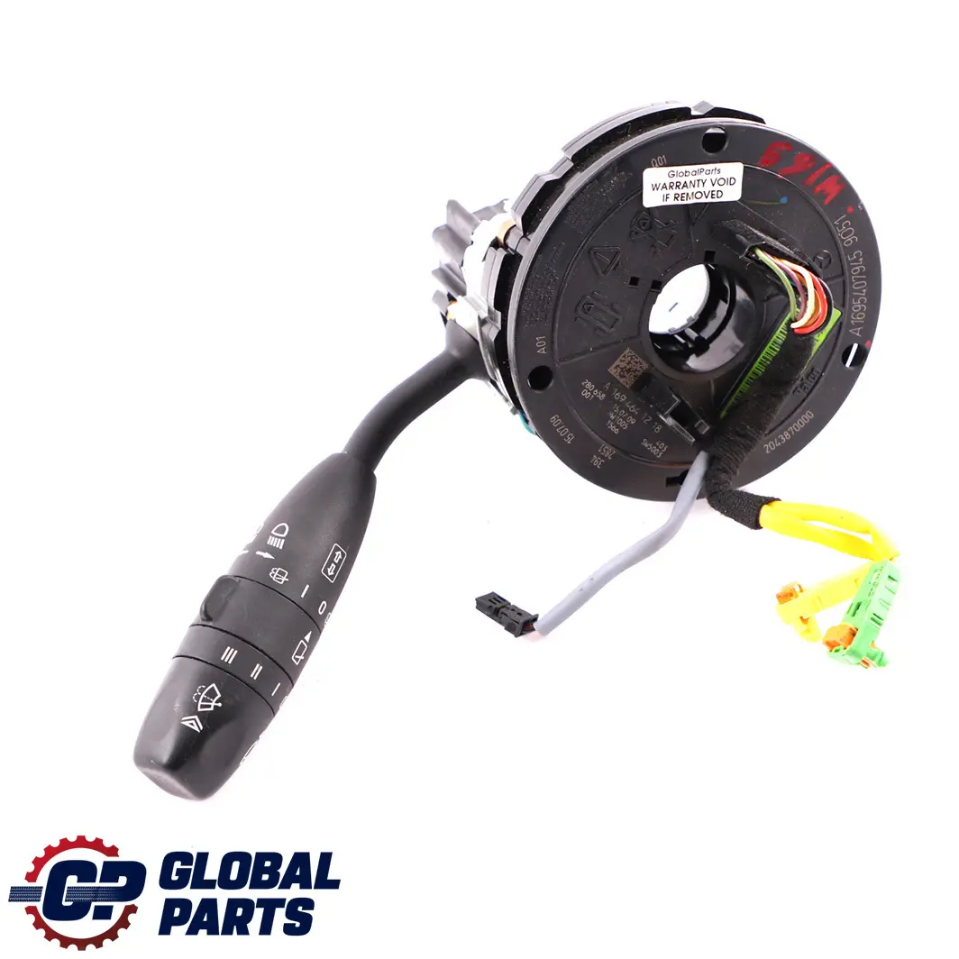 Mercedes-Benz A W169 Steering Column Cluster Indicator Wiper Stalk to with Part number A1695407945 Mercedes-Benz A W169 Steering Column Cluster Indicator Wiper Stalk - SKU A1695407945 - Part number A1695407945