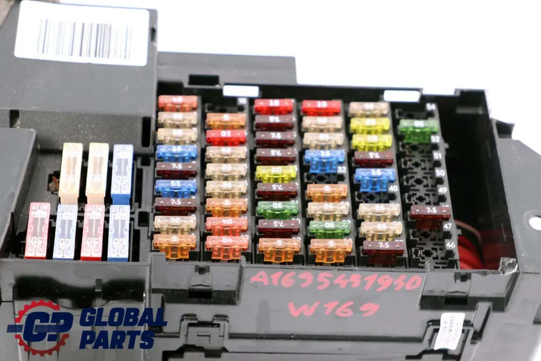 Fuse Box Module Unit to Mercedes W169 W245 with Part number A1695451940 Mercedes W169 W245 Fuse Box Module Unit - SKU A1695451940 - Part number A1695451940
