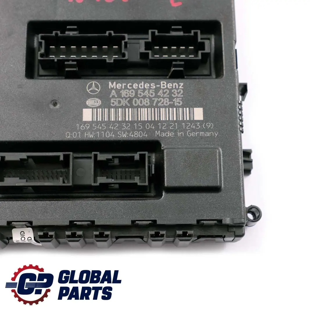Mercedes-Benz A-Class W169 SAM Control Module Fuse Box Unit to with Part number A1695454232 Mercedes-Benz A-Class W169 SAM Control Module Fuse Box Unit - SKU A1695454232 - Part number A1695454232