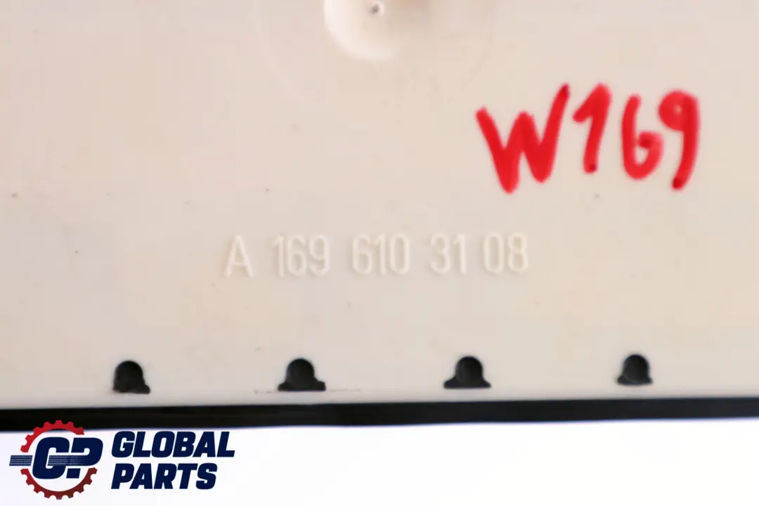 Class W169 W245 Interior Trim Left N/S Seat Cover Lid to Mercedes A B with Part number A1696103108 Mercedes A B Class W169 W245 Interior Trim Left N/S Seat Cover Lid - SKU A1696103108 - Part number A1696103108