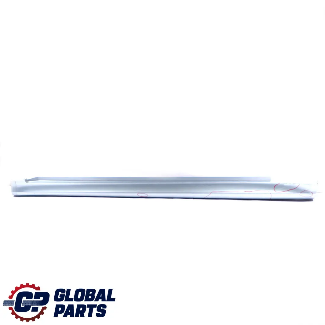 Mercedes-Benz B W245 Door Sill Side Cover Skirt Left N/S Horizon Blue - 391 to with Part number A1696111508 Mercedes-Benz B W245 Door Sill Side Cover Skirt Left N/S Horizon Blue - 391 - SKU A1696111508-HBL - Part number A1696111508