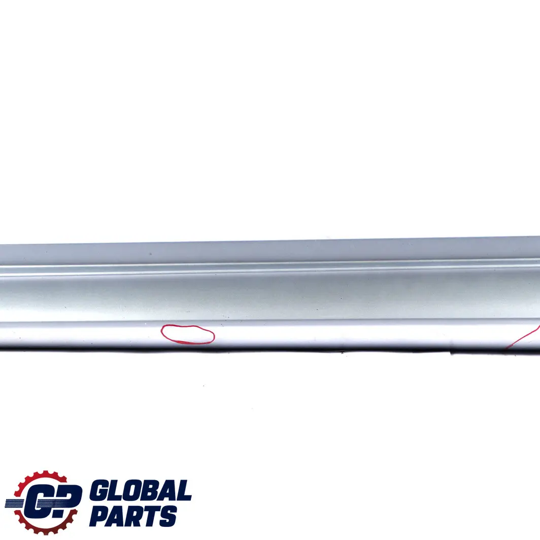 Mercedes-Benz B W245 Door Sill Side Cover Skirt Left N/S Horizon Blue - 391 to with Part number A1696111508 Mercedes-Benz B W245 Door Sill Side Cover Skirt Left N/S Horizon Blue - 391 - SKU A1696111508-HBL - Part number A1696111508