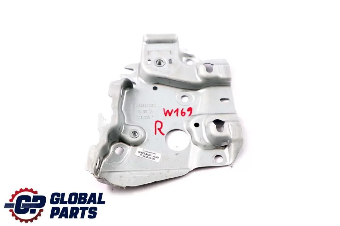 Class W169 W245 Holder Bracket Boot Trunk Right O/S to Mercedes A B with Part number A1696300231 Mercedes A B Class W169 W245 Holder Bracket Boot Trunk Right O/S - SKU A1696300231 - Part number A1696300231