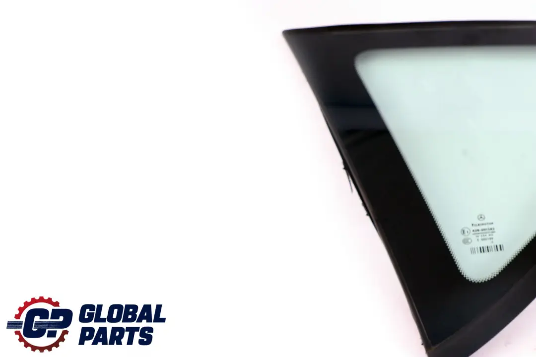 Fenster Glas AS2 Hinten Links für Mercedes W169 mit Teilenummer A1696700312 Mercedes W169 Fenster Glas AS2 Hinten Links - SKU A1696700312 - Teilenummer A1696700312