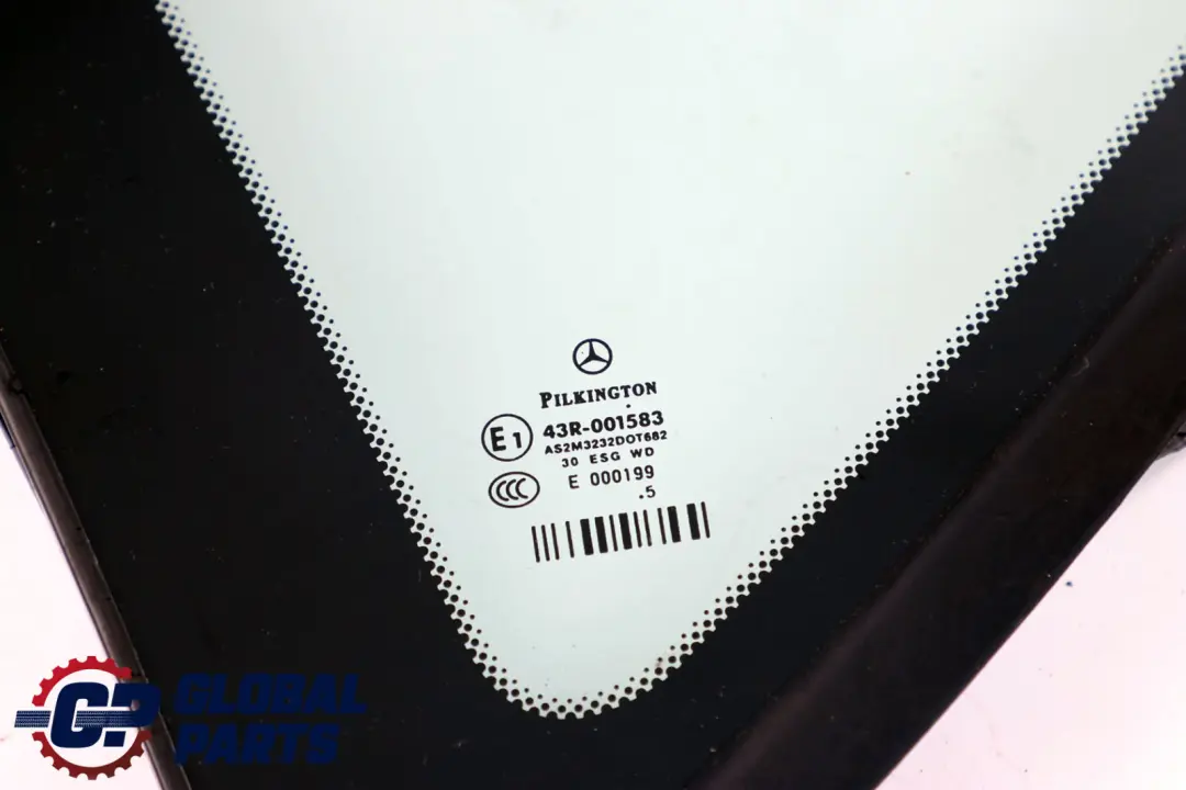 Vitrage AS2 Arrière Gauche pour Mercedes W169 à propos du numéro de pièce A1696700312 Mercedes W169 Vitrage AS2 Arrière Gauche - SKU A1696700312 - Numéro de pièce A1696700312