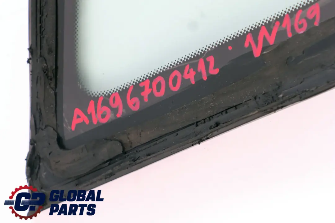 Mercedes-Benz A-Class W169 Rear Right O/S Window Glass AS2 - SKU A1696700412 - Part number A1696700412