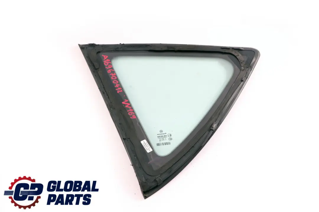  Mercedes-Benz A-Class W169 Rear Right O/S Window Glass AS2 - SKU A1696700412 - Part number A1696700412