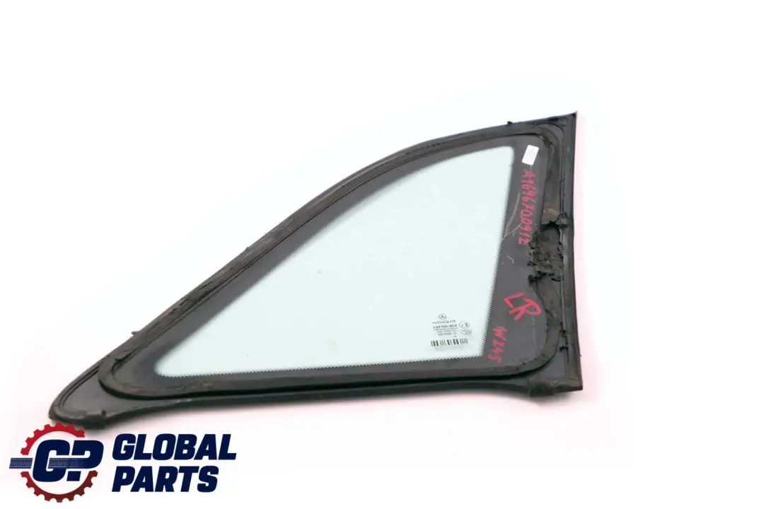 Mercedes Classe B W245 Lunotto posteriore sinistro Vetro verde AS2 - SKU A1696700912 - Numero di parte A1696700912