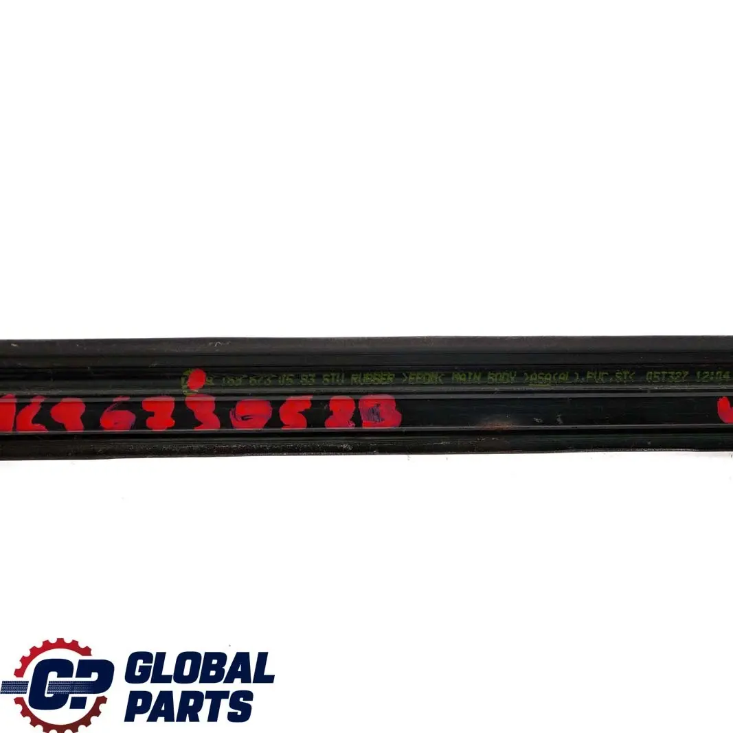  Mercedes-Benz B-Class W245 Rear Left N/S Quarter Glass Molding Trim Black - SKU A1696730583 - Part number A1696730583