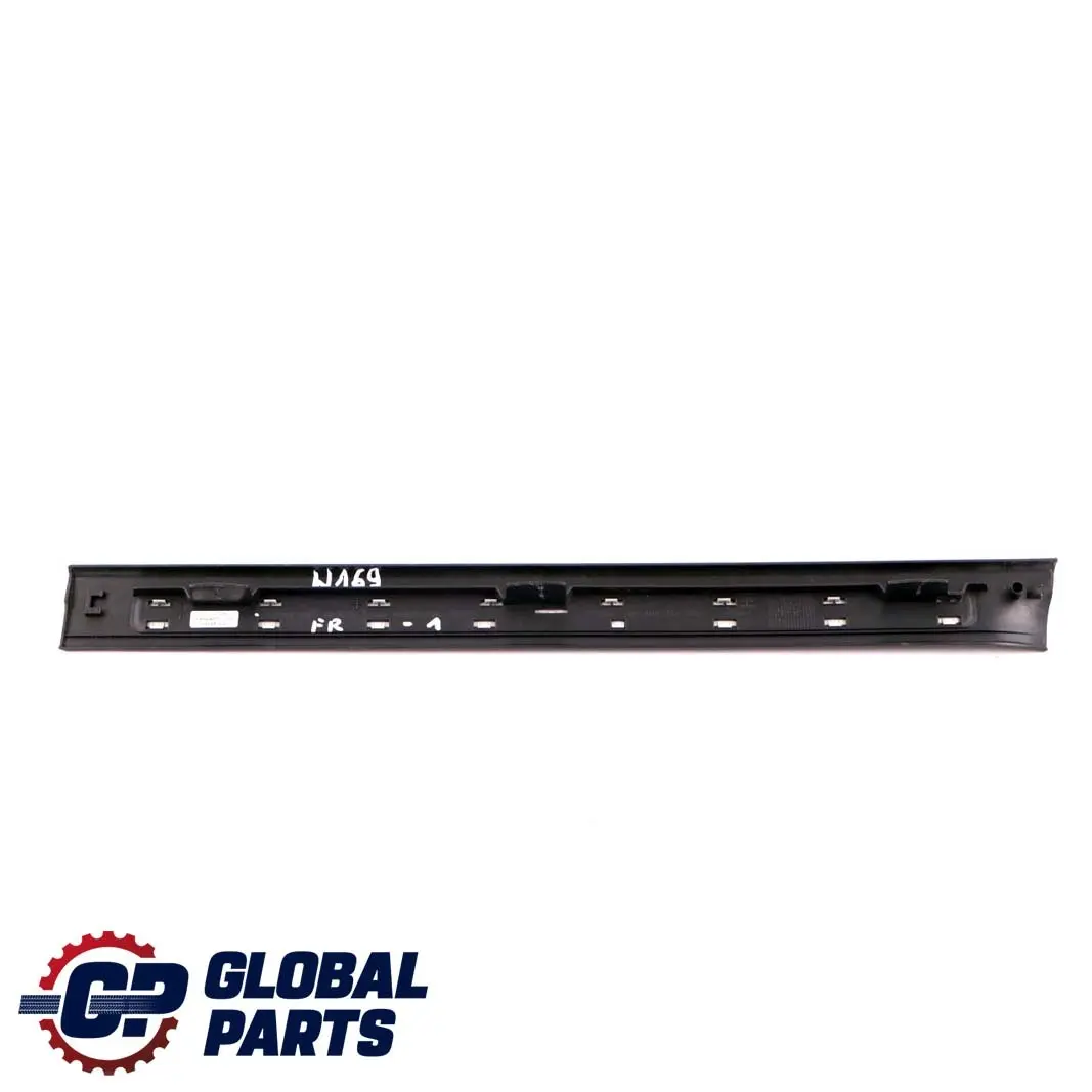 Front Right Door O/S Sill Entrance Trim Strip Black to Mercedes W169 with Part number A1696800074 Mercedes W169 Front Right Door O/S Sill Entrance Trim Strip Black - SKU A1696800074-1 - Part number A1696800074