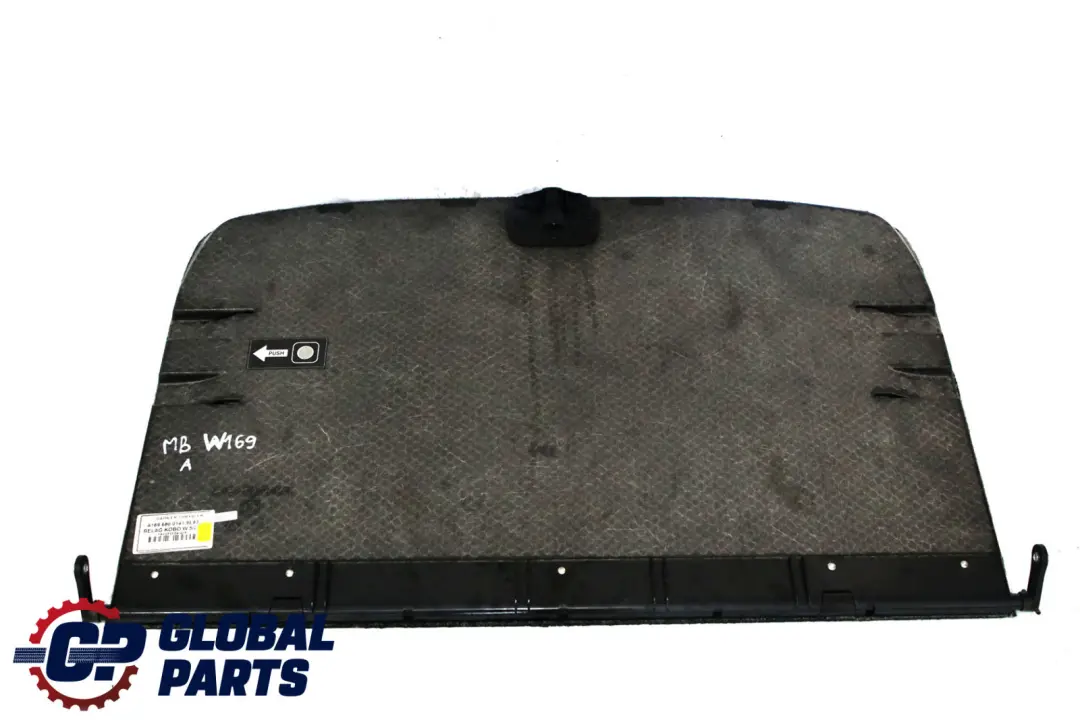Mercedes-Benz A W169 Couvre plancher de chargement du coffre noir pour à propos du numéro de pièce A1696800141 Mercedes-Benz A W169 Couvre plancher de chargement du coffre noir - SKU A1696800141 - Numéro de pièce A1696800141