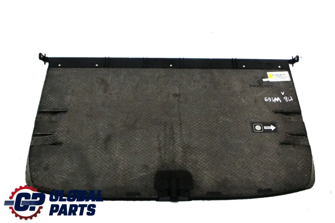 Mercedes-Benz A W169 Couvre plancher de chargement du coffre noir pour à propos du numéro de pièce A1696800141 Mercedes-Benz A W169 Couvre plancher de chargement du coffre noir - SKU A1696800141 - Numéro de pièce A1696800141