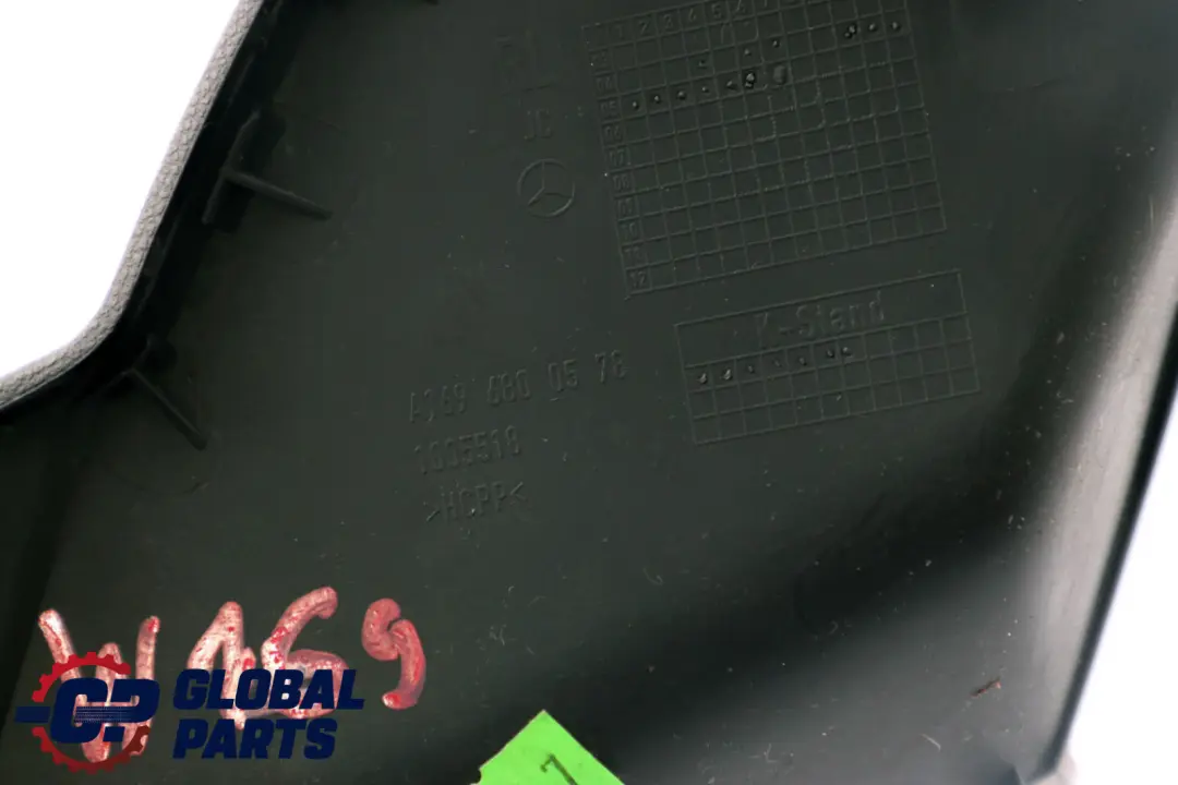 Class W169 W245 Dashboard Cover Trim Left N/S Side to Mercedes A B with Part number A1696800578 Mercedes A B Class W169 W245 Dashboard Cover Trim Left N/S Side - SKU A1696800578 - Part number A1696800578